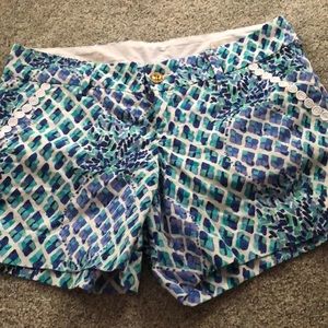 Women size 6 Lilly Pulitzer callahan shorts
